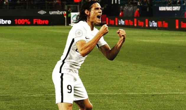 Эдинсон Кавани отметился покером, psg.fr