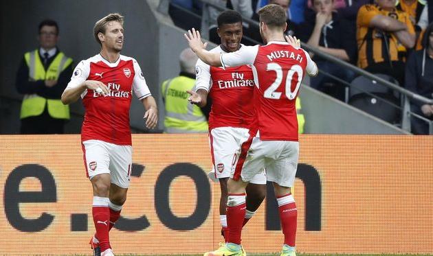 Радость игроков Арсенала, Getty Images