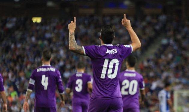 Джеймс Родригес открыл счет в поединке, La Liga