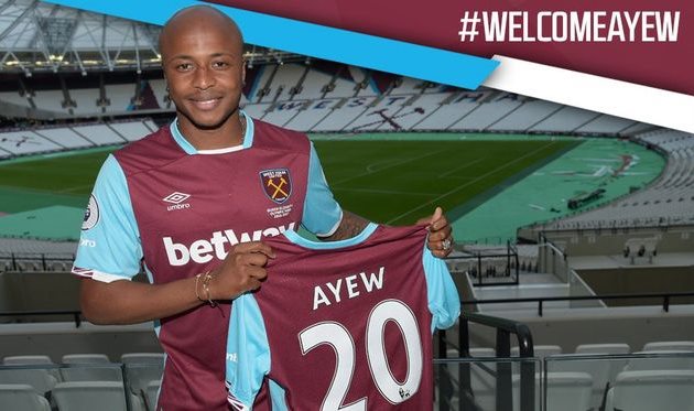 Андре Айю, whufc.com