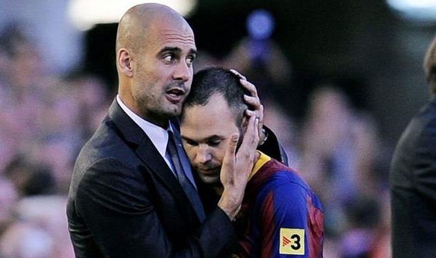 Гвардиола и Иньеста, Getty Images