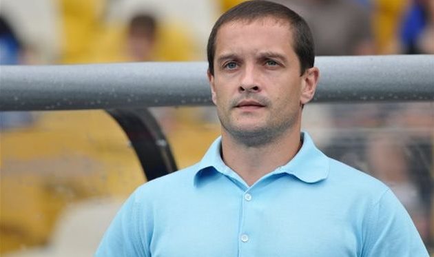 тренер олимпика РОМАН САНЖАР, ФОТО ИЛЬИ ХОХЛОВА, FOOTBALL.UA