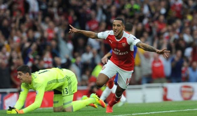 тео уолкотт, twitter