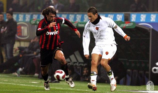 мальдини и тотти, фк милан