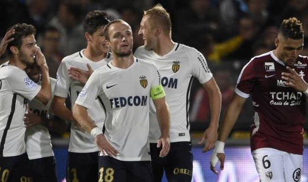 Монако не заметил Метц, lequipe.fr