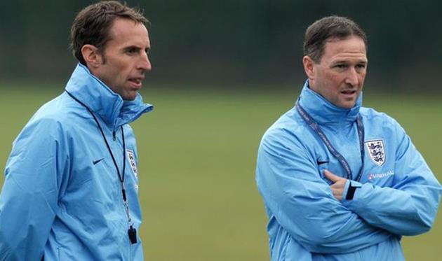 Гарет Саутгейт и Стив Холланд, BBC