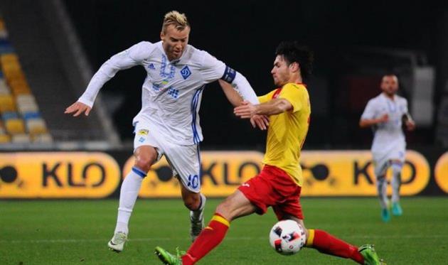 андрей ярмоленко (слева), фк динамо к