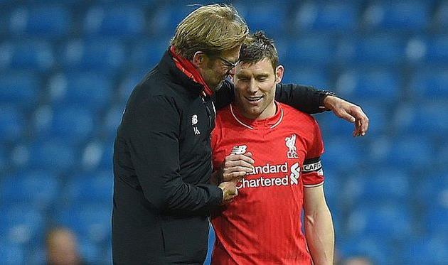 Юрген Клопп, Джеймс Милнер, Getty Images