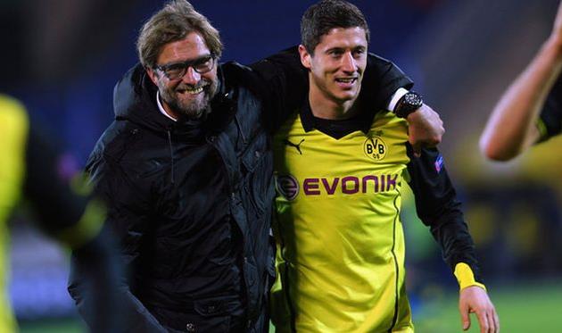 Юрген Клопп, Роберт Левандовски, Getty Images