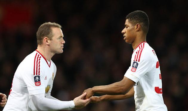 Уэйн Руни и Маркус Рашфорд, Sky Sports