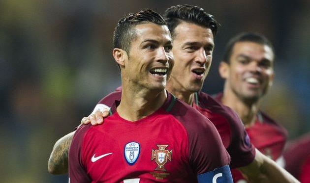 Герой матча - Криштиану Роналду, twitter.com/EuroQualifiers