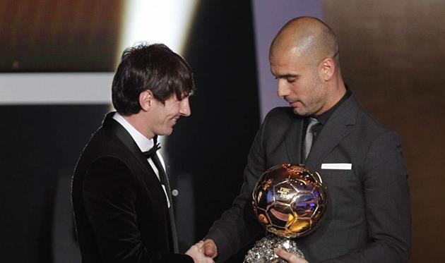 Лионель Месси и Хосеп Гвардиола, Marca