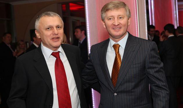 Игорь Суркис, Ринат Ахметов, Getty Images