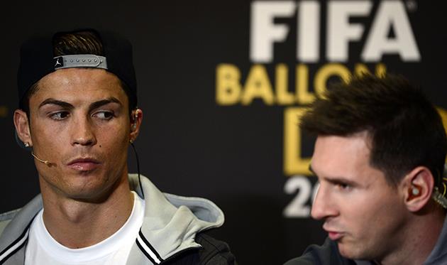 Криштиану Роналду и Лионель Месси, youtube