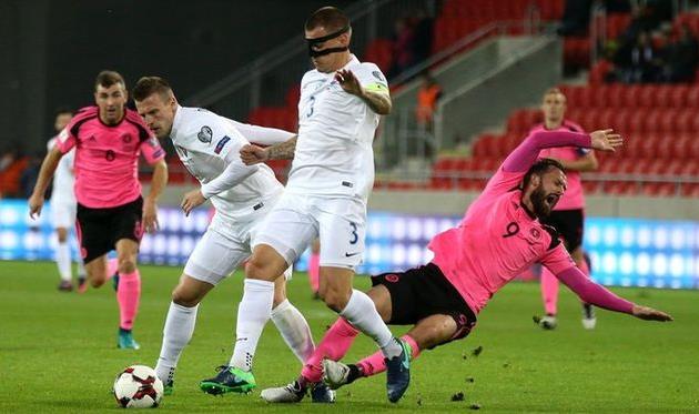 Словакия - Шотландия, Getty Images