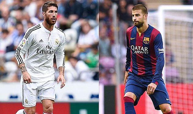 Серхио Рамос и Жерар Пике, getty images