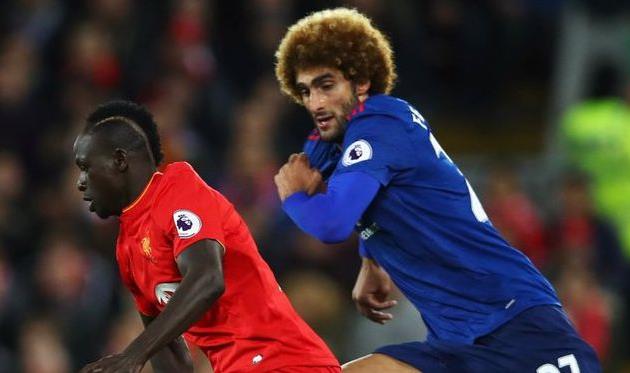 Мане и Феллаини, twitter.com/ManUtd