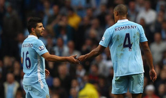 Серхио Агуэро и Венсан Компани, zimbio.com