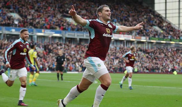 Воукс забил первый гол, premierleague.com