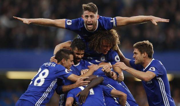 Радость игроков Челси, Getty Images