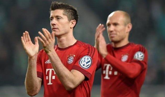 Роберт Левандовски, Арьен Роббен, Getty Images