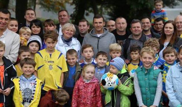 Андрей Шевченко на встрече с диаспорой, ffu.org.ua