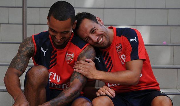 Тео Уолкотт, Санти Касорла, Getty Images