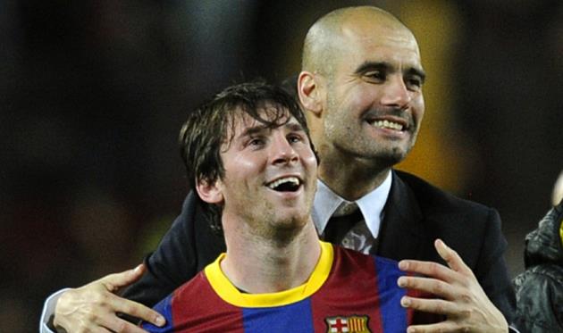 Лионель Месси и Хосеп Гвардиола, telegraph.co.uk