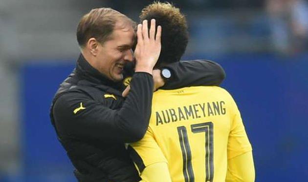 Томас Тухель (слева) и Пьер-Эмерик Обамеянг, Getty Images