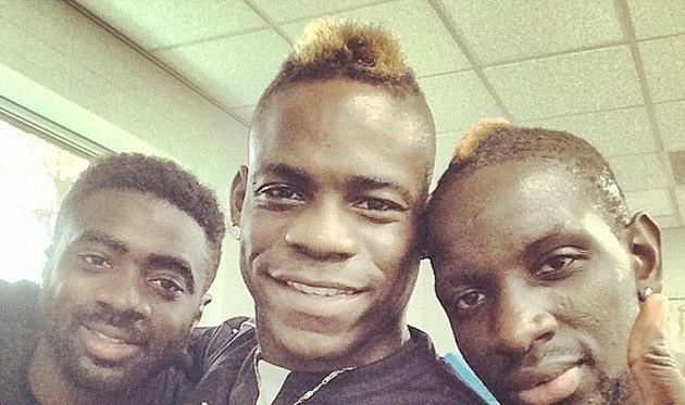 Коло Туре, Марио Балотелли и Мамаду Сахо, daily mail