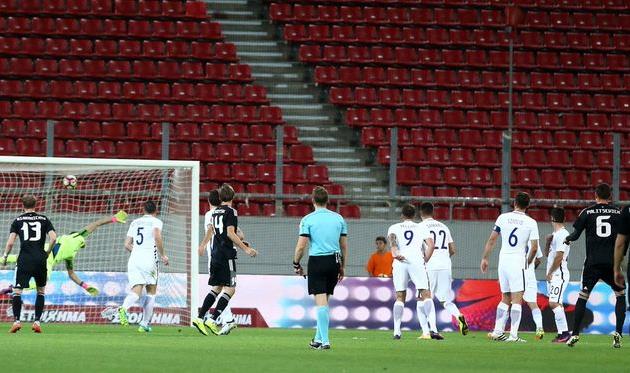 Сергей Политевич отметился красивым голом со штрафного, epo.gr