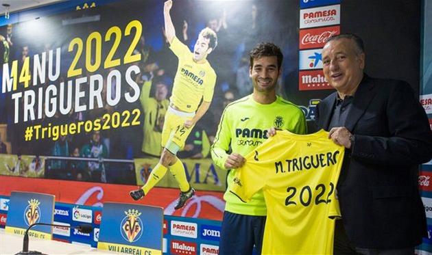 Ману Тригерос (слева), www.villarrealcf.es