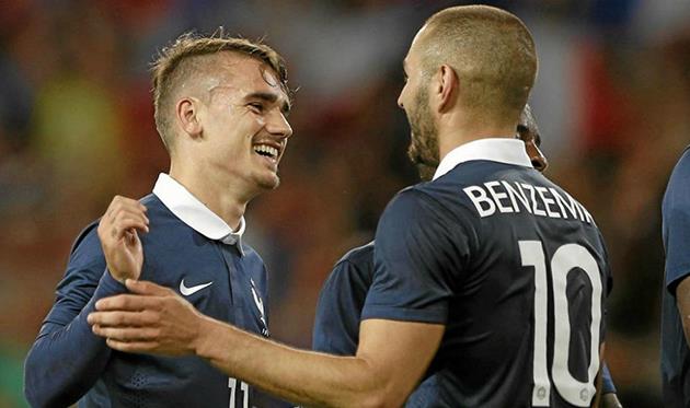 Антуан Гризманн и Карим Бензема, Marca