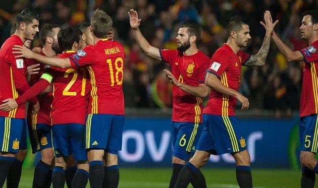 Испанцы не испытали проблем с Македонией, Getty Images
