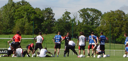 Не самые стройные ряды Валенсьенна, фото va-fc.com