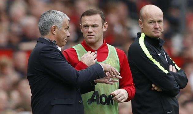 Жозе Моуриньо и Уэйн Руни, eurosport