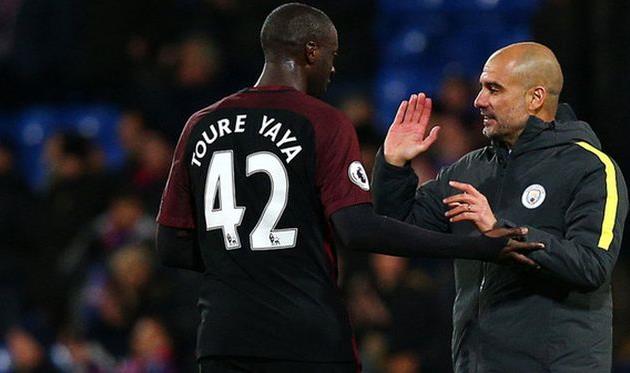 Яя Туре, Хосеп Гвардиола, Getty Images