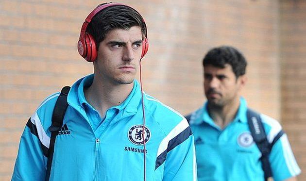 Тибо Куртуа, Диего Коста, Getty Images