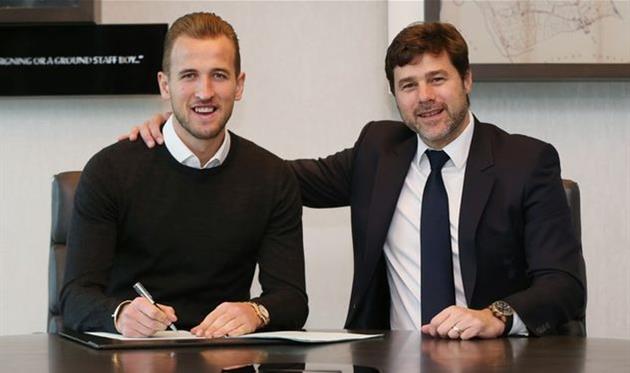 Харри Кейн и Маурисио Почеттино, tottenhamhotspur.com