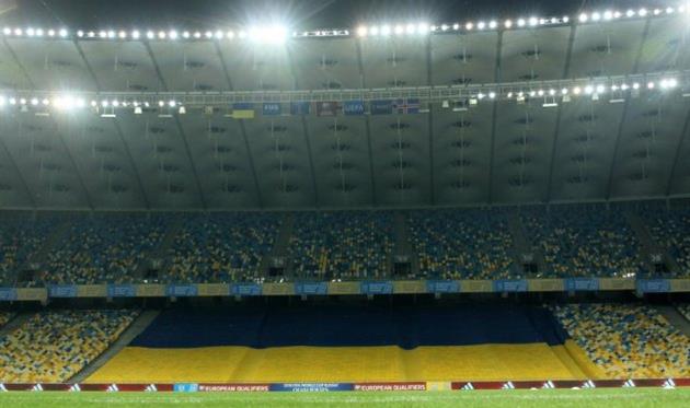 пустые сектора на матче против исландцев, фото: олег дубина, football.ua