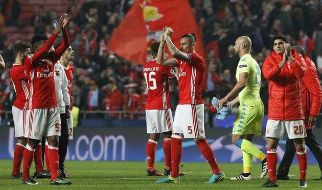 Бенфика - Наполи, slbenfica.pt