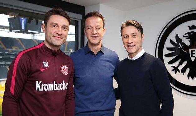 Нико Ковач (слева), ФК Айнтрахт