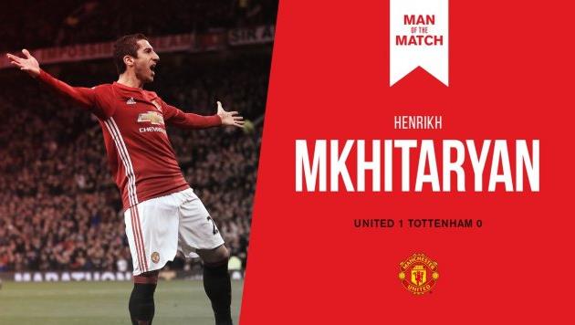 генрих мхитарян, twitter.com/ManUtd