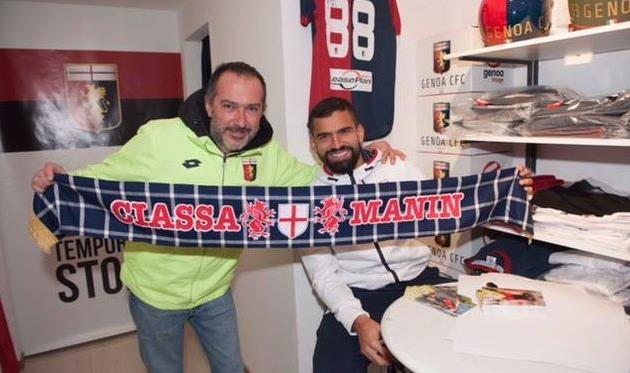 Томас Ринкон (справа), ФК Дженоа