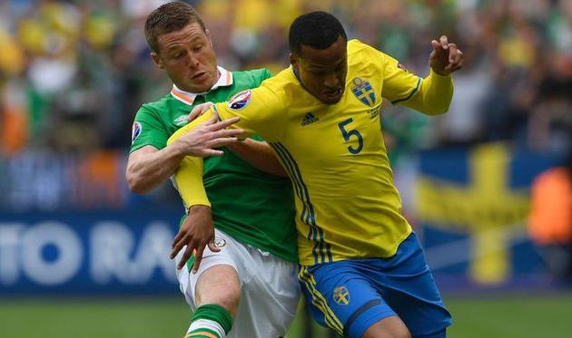 Джеймс Маккарти (слева), AFP