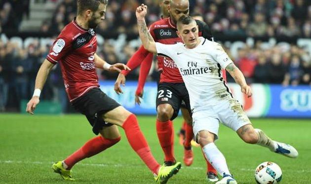 Марко Верратти (в белом), L'Equipe