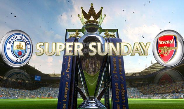 Ман Сити - Арсенал, skysports.com