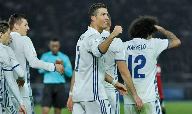 Радость игроков Реала, realmadrid.com