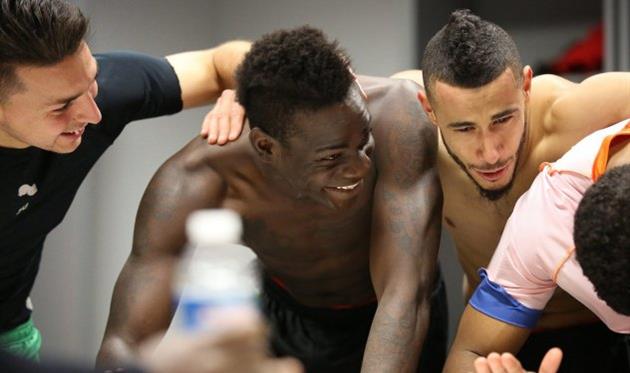 балотелли и бельханда, фото: фк ницца