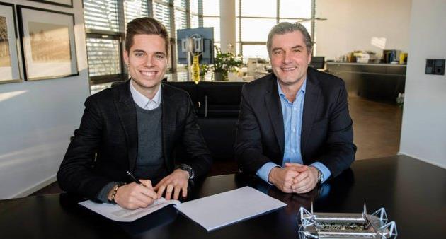 юлиан вайгль (слева), фк боруссия д